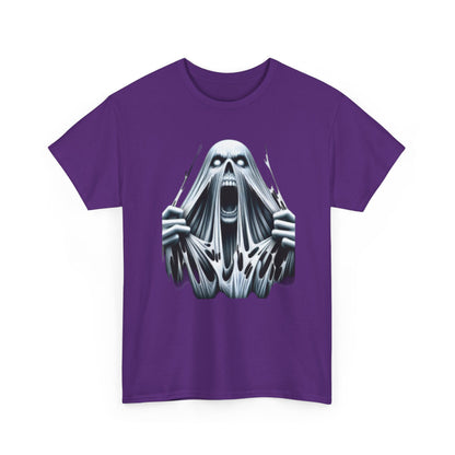 Free Spirit,  Unisex Heavy Cotton Tee, Halloween Shirt, Scary Graphic Tee, Horror Movie Merch, Unisex Tee for Spooky Season