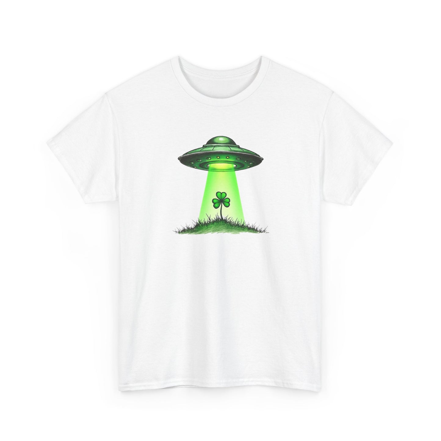 A beam of clover, Unisex Heavy Cotton Tee