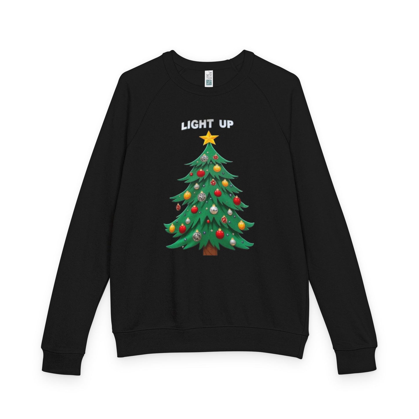 Light Up Christmas Tree Crewneck Sweatshirt