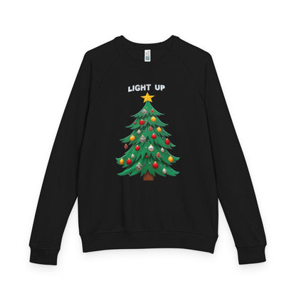 Light Up Christmas Tree Crewneck Sweatshirt