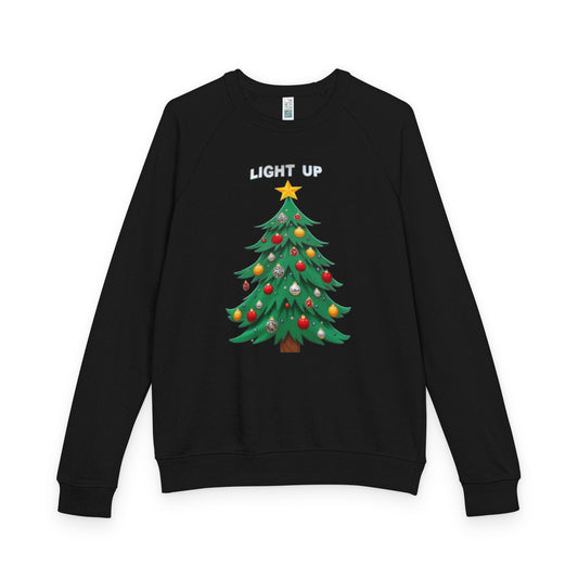 Light Up Christmas Tree Crewneck Sweatshirt