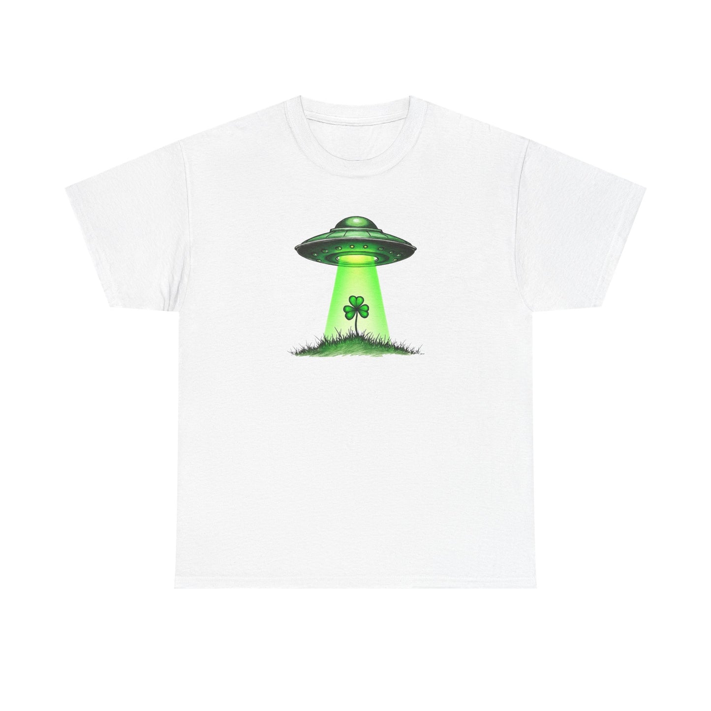 A beam of clover, Unisex Heavy Cotton Tee