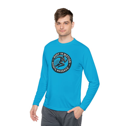 Sports Massage Long Sleeve Tee — "Body in Motion" Athletic Therapy Shirt