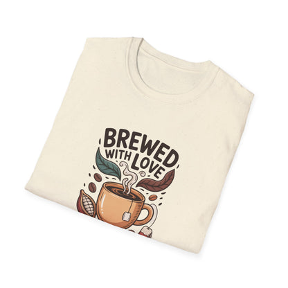 Brewed With Love Coffee T-Shirt