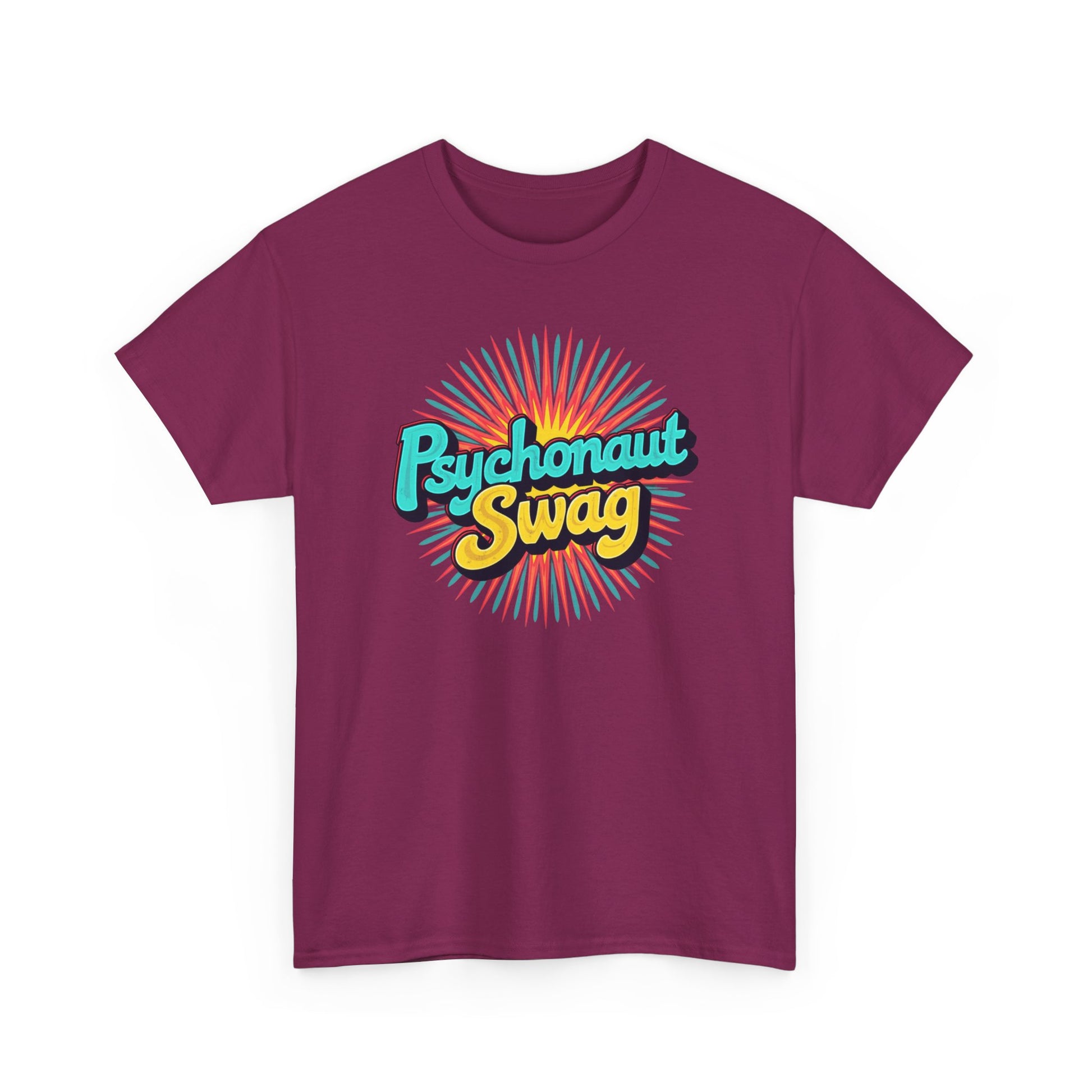 Psychonaut Swag, Atom light Tee, Psychedelic Graphic Tee, Unisex Heavy Cotton Tee, Casual Wear, Music Festival Shirt, Gift for Stoners, Vintage Style T-Shirt - Psychonaut Swag