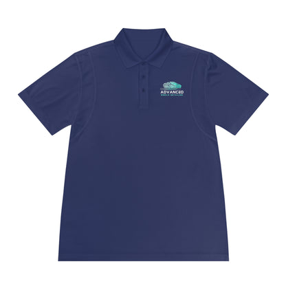 Advanced Mobile, Men's Sport Polo Shirt, Activewear, Casual Dress Shirt for Men, Perfect for Outdoor Activities, Golf, and Everyday Wear