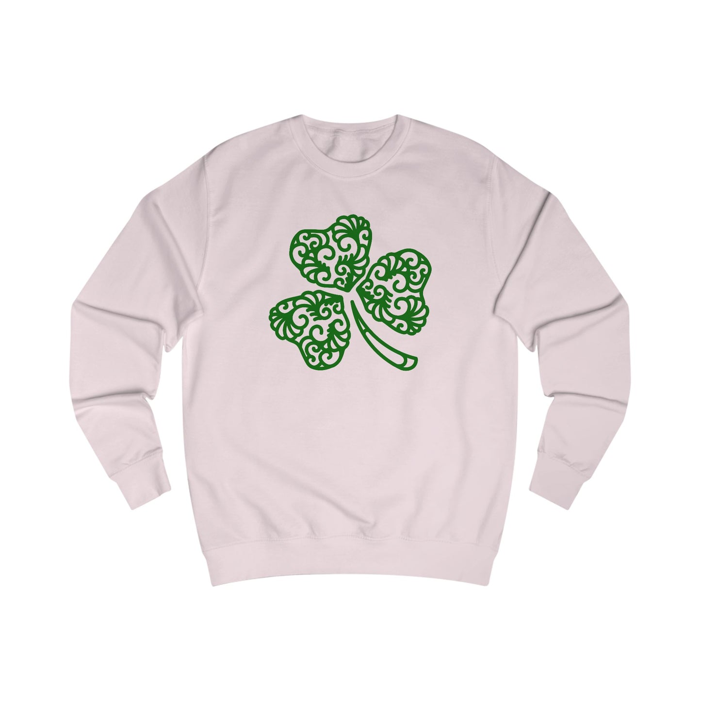 Celtic Filigree Shamrock Sweatshirt