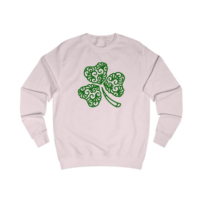 Celtic Filigree Shamrock Sweatshirt