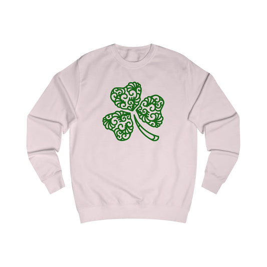 Celtic Filigree Shamrock Sweatshirt