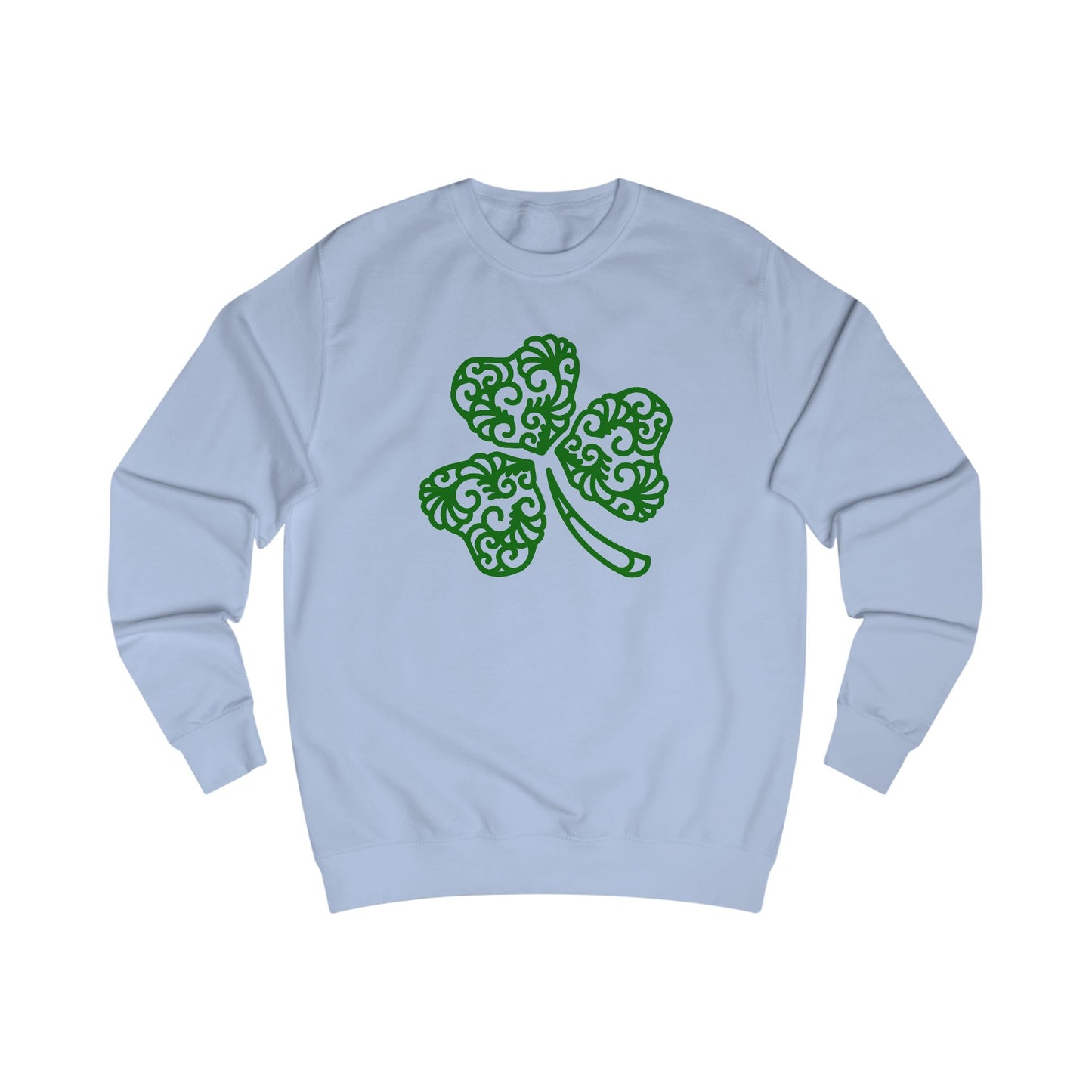 Celtic Filigree Shamrock Sweatshirt