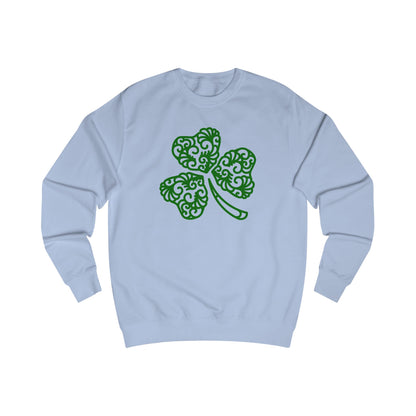 Celtic Filigree Shamrock Sweatshirt
