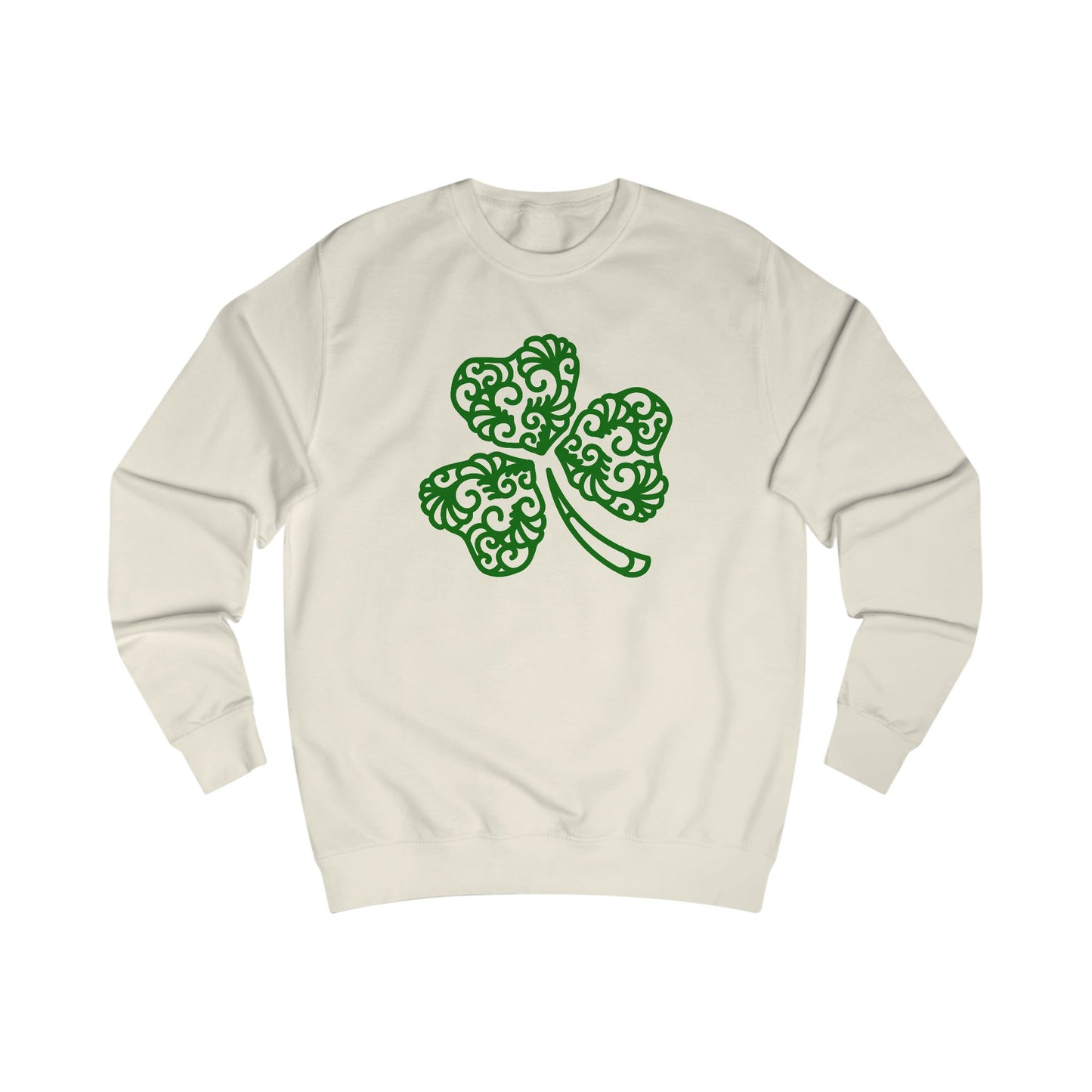 Celtic Filigree Shamrock Sweatshirt