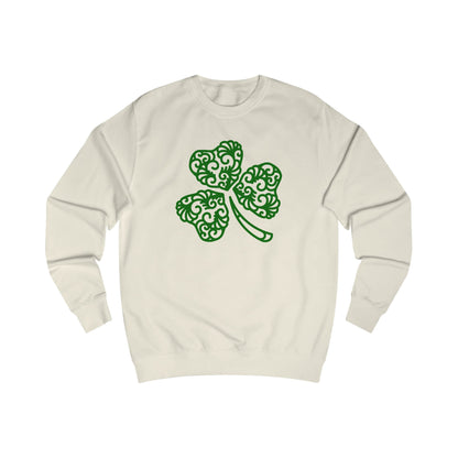 Celtic Filigree Shamrock Sweatshirt
