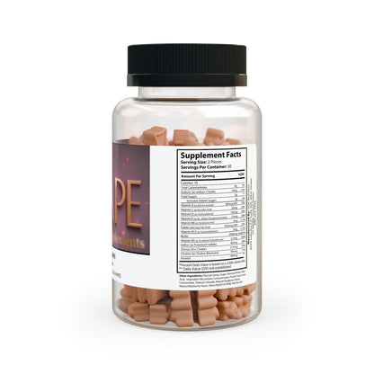 Shape Supplements Hair Vitamin Gummies (60 Gummies) - Psychonaut Swag