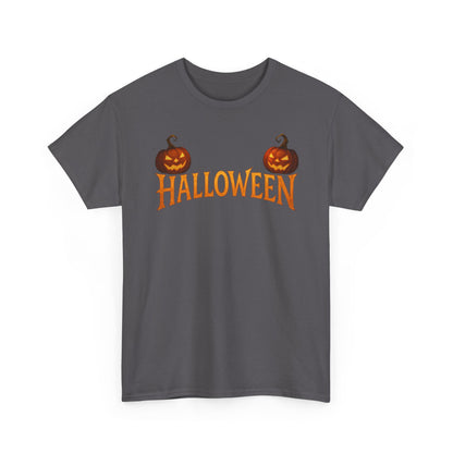 Halloween Pumpkin Graphic Tee, Unisex Cotton T-Shirt, Fall Fashion, Halloween Costume, Trick or Treat Shirt