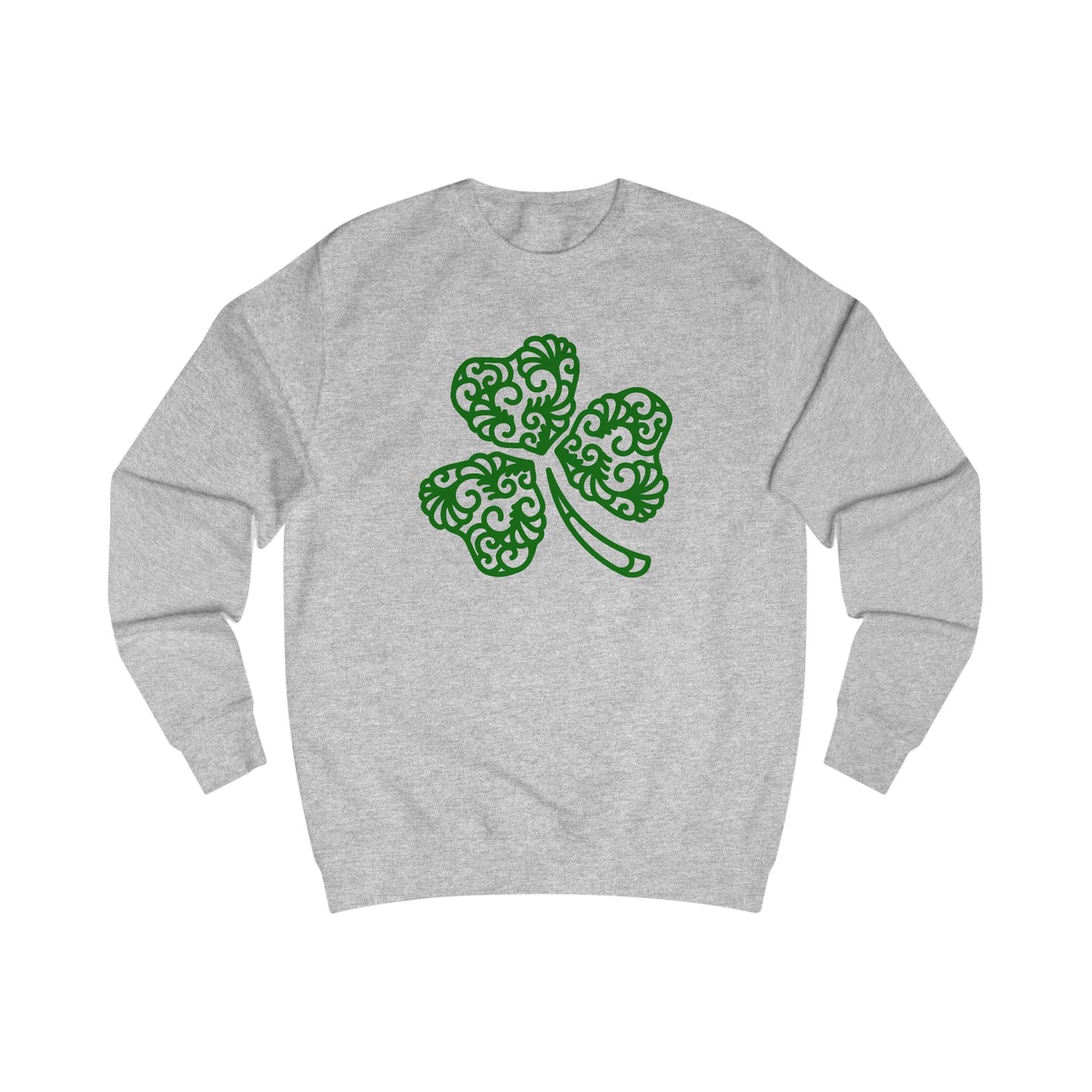 Celtic Filigree Shamrock Sweatshirt
