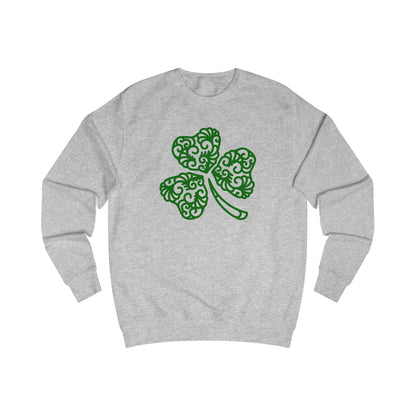 Celtic Filigree Shamrock Sweatshirt