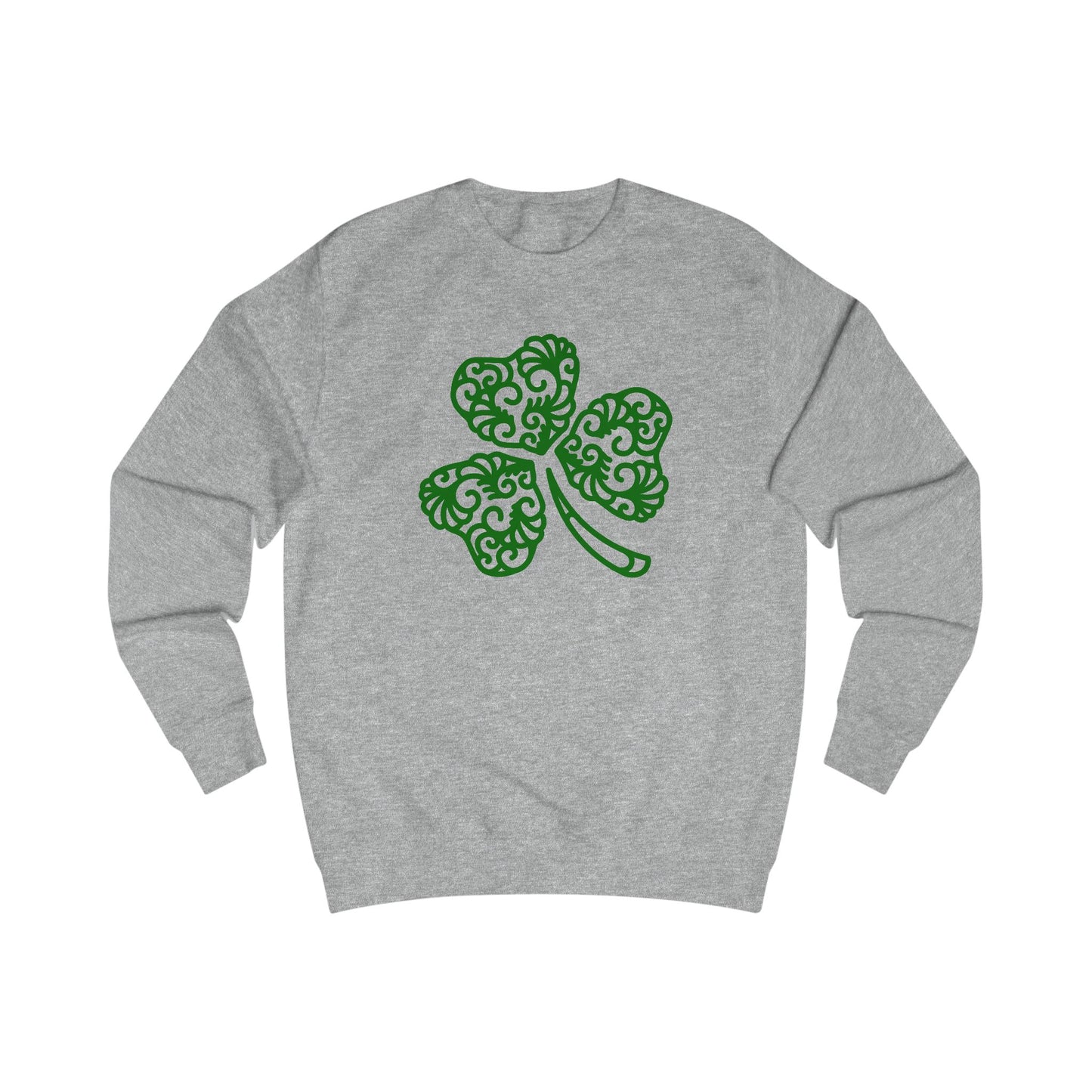 Celtic Filigree Shamrock Sweatshirt
