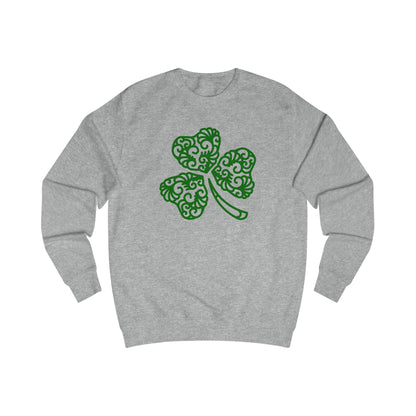 Celtic Filigree Shamrock Sweatshirt