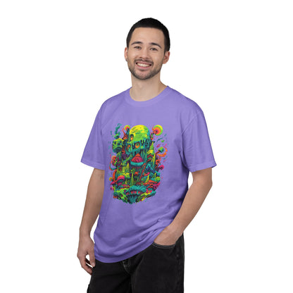 Psychedelic Dream Graphic T-Shirt — Sticky Trippy Art Tee