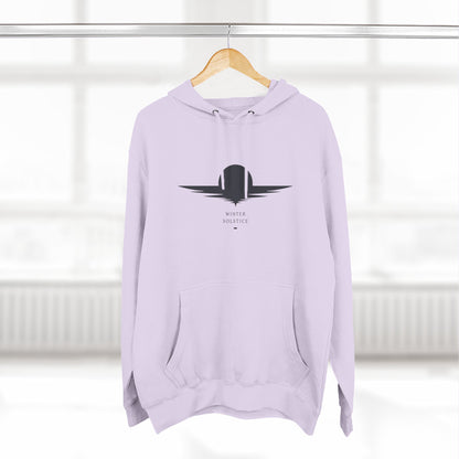 Minimal Sunset Hoodie — Quiet Night Graphic Hoodie