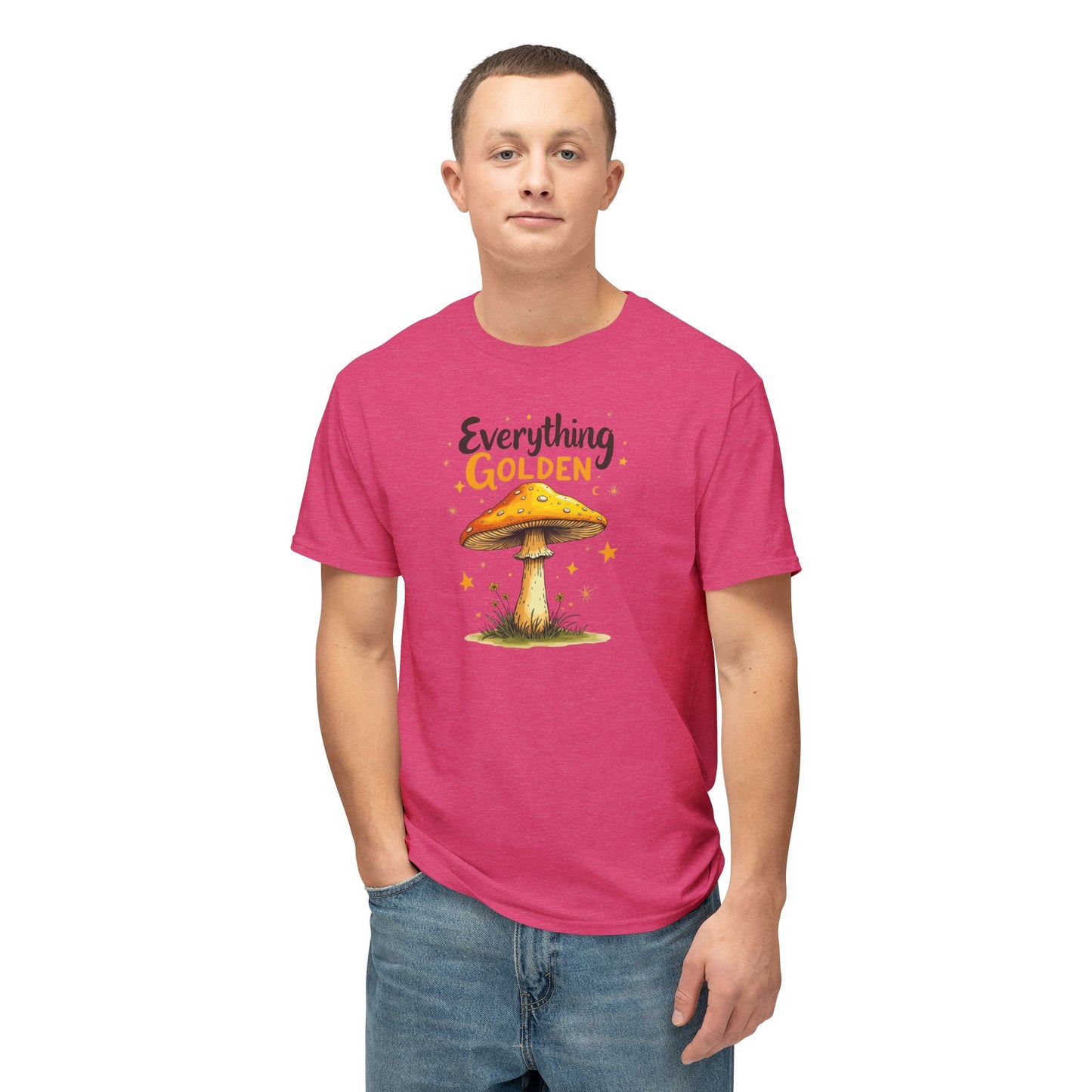 Golden Mushroom T-Shirt — Everything Golden Tee