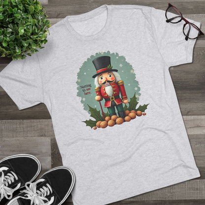 Nutcracker, Nutting to see here, Christmas T-Shirt – 'Nothing to See Here' Holiday Tee