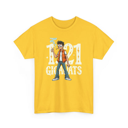 Gigawatts of Power,  Unisex Heavy Cotton Tee, Graphic Shirt, Retro Tee, Casual Wear, Geek Fashion, Fun Gift - Psychonaut Swag