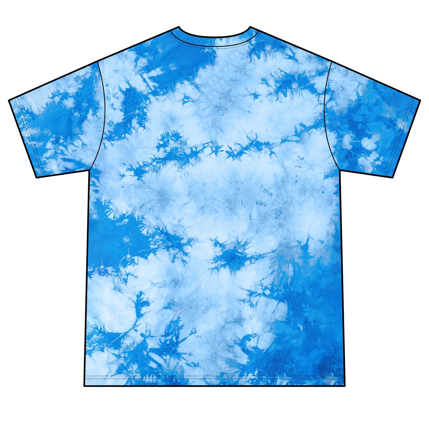 Haydonberg Turning The Lights On, Unisex Crystal Tie-Dye Tee