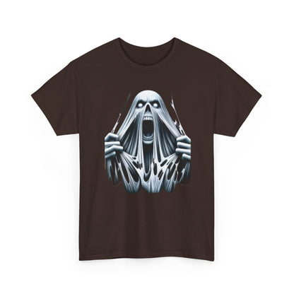 Free Spirit,  Unisex Heavy Cotton Tee, Halloween Shirt, Scary Graphic Tee, Horror Movie Merch, Unisex Tee for Spooky Season