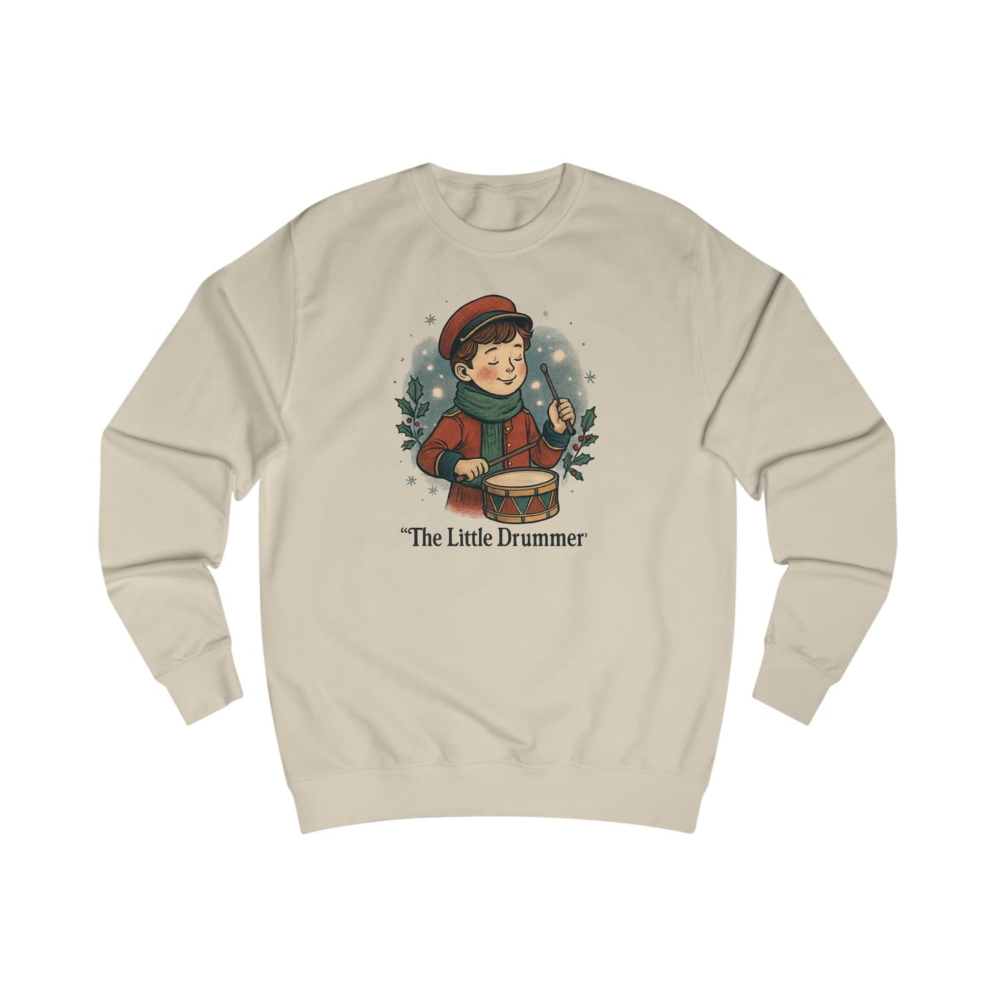 The Little Drummer Sweatshirt — Vintage Christmas Kids Choir Pullover