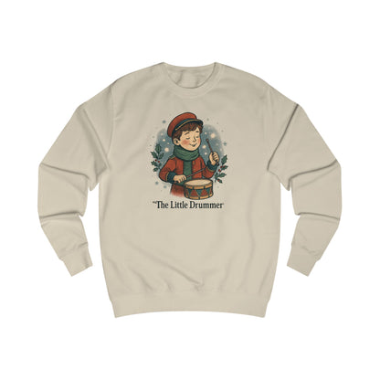 The Little Drummer Sweatshirt — Vintage Christmas Kids Choir Pullover