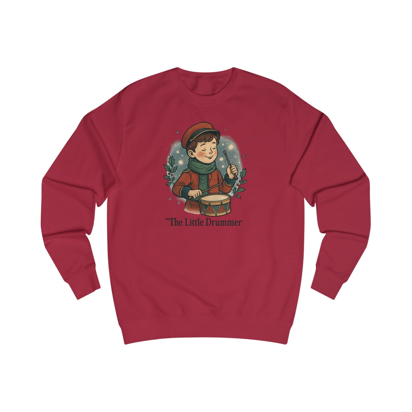 The Little Drummer Sweatshirt — Vintage Christmas Kids Choir Pullover