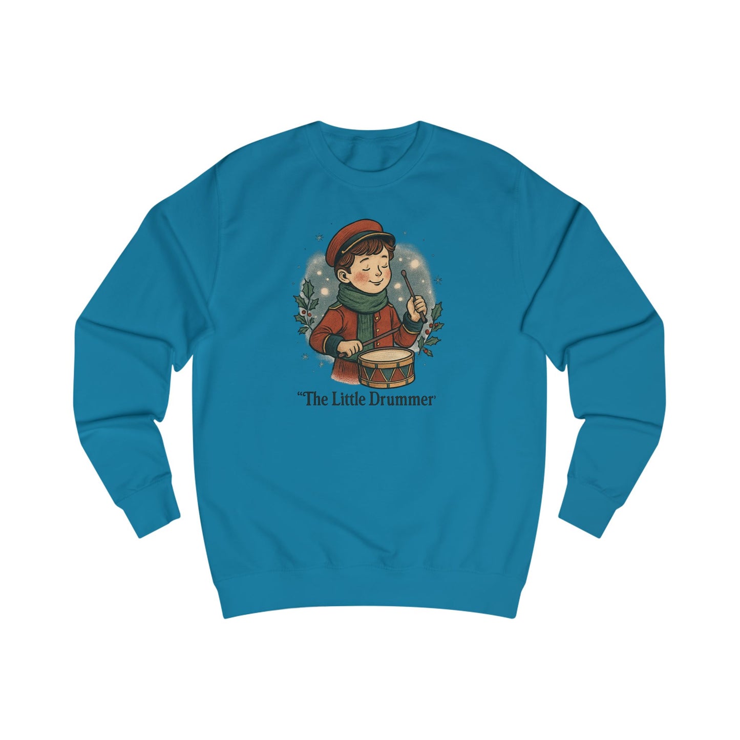 The Little Drummer Sweatshirt — Vintage Christmas Kids Choir Pullover