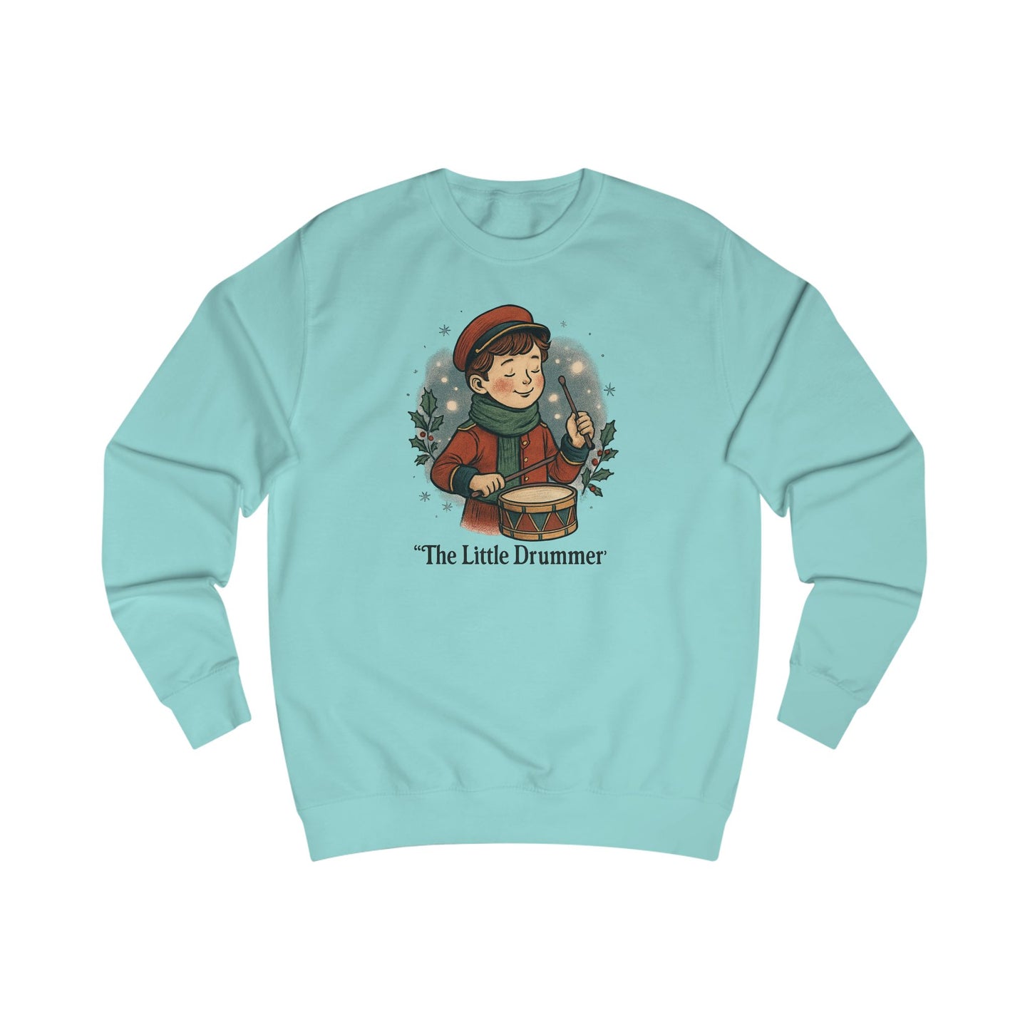 The Little Drummer Sweatshirt — Vintage Christmas Kids Choir Pullover