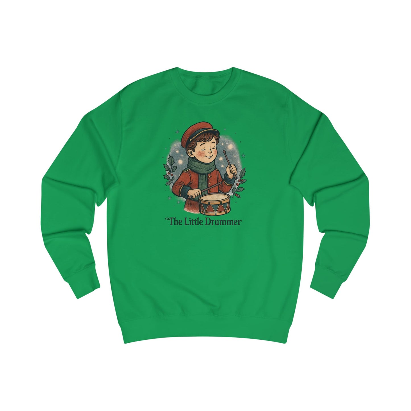 The Little Drummer Sweatshirt — Vintage Christmas Kids Choir Pullover