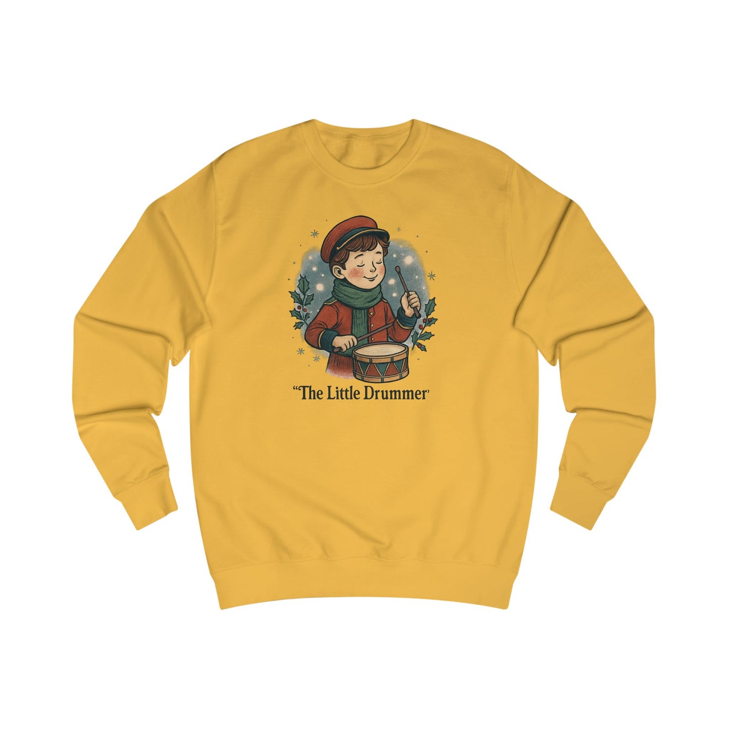 The Little Drummer Sweatshirt — Vintage Christmas Kids Choir Pullover