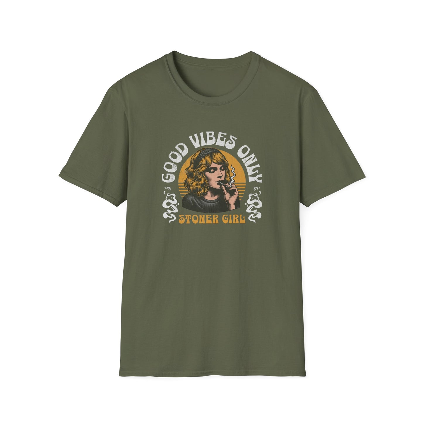 Stoner girl, Unisex Softstyle T-Shirt