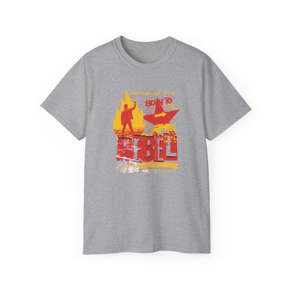 Born to Rebel T-Shirt — Bold Statement Graphic Tee