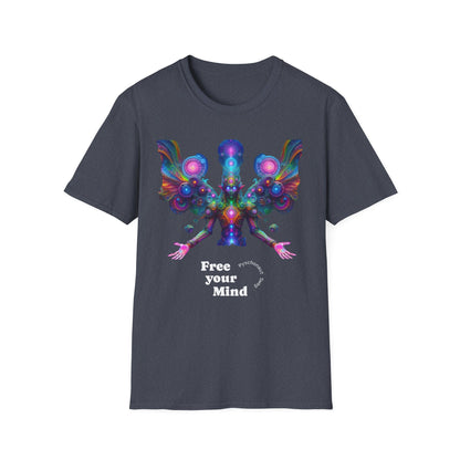 Mechanical Elf, Psychonaut Swag, Unisex Softstyle T-Shirt - Psychonaut Swag