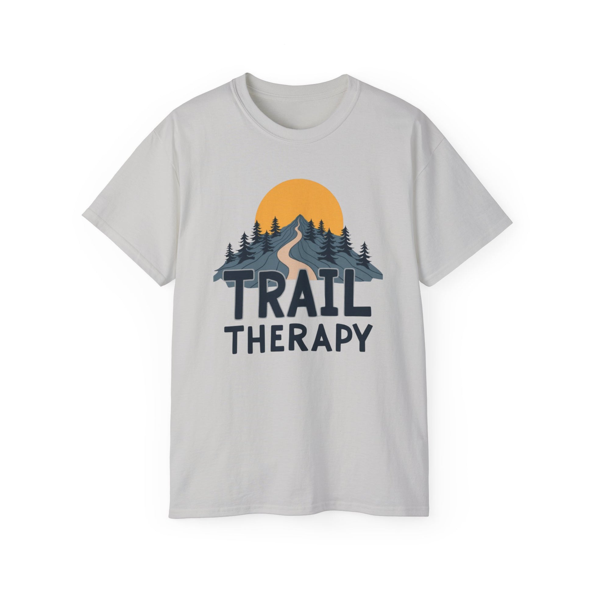 Trail Therapy Unisex Ultra Cotton Tee | Outdoor Lover Gift, Adventure Shirt, Nature Tee, Hiking Apparel, Relaxation Wear - Psychonaut Swag