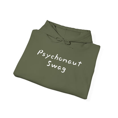 Psychonaut Staple, Vitruvian Hoody,Unisex Heavy Blend™ Hooded Sweatshirt - Psychonaut Swag