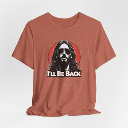 Jesus to return, 80’s retro Rocker T-Shirt, Casual Wear, Movie Quote Shirt, Gift for Fans, Unisex Top