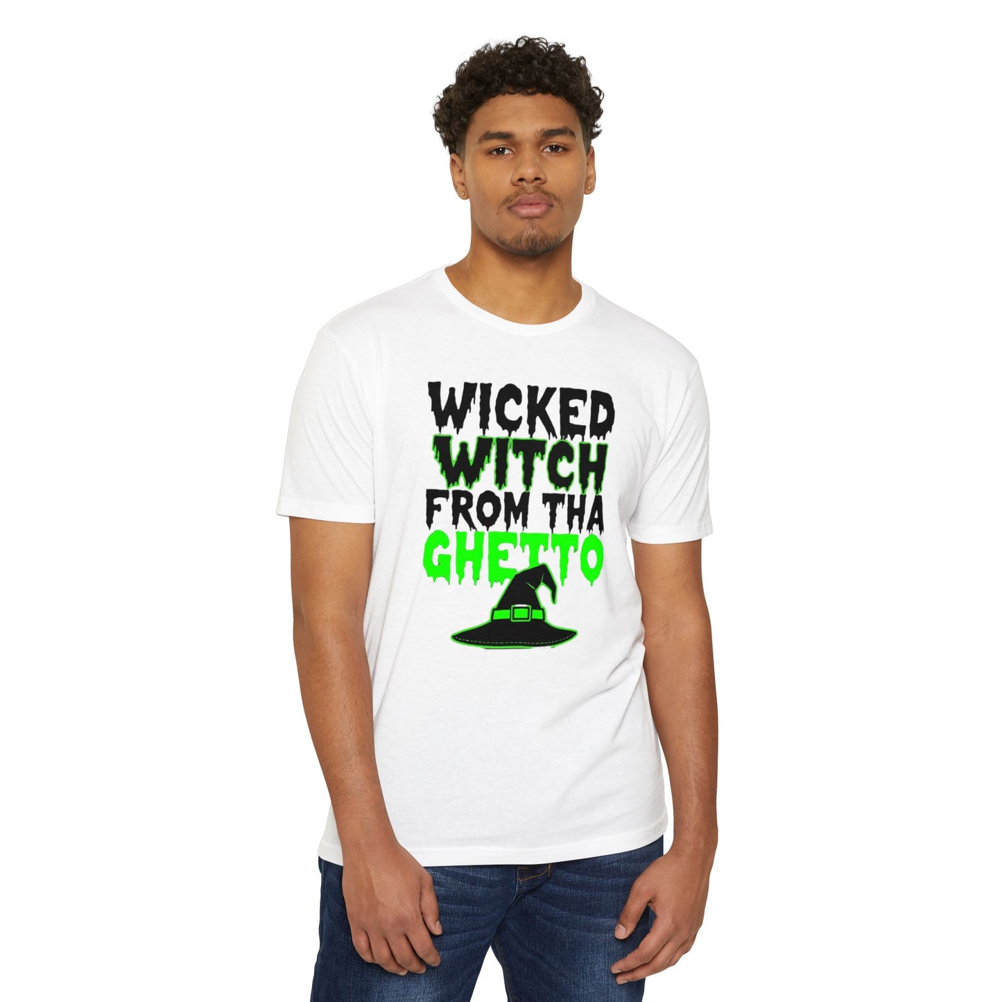 Wicked Witch T-Shirt, Funny Halloween Tee, Unisex Graphic Shirt, Spooky Costume Top, Autumn Celebration Apparel