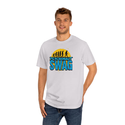 Psycho Swag Unisex Classic Tee - Trendy Graphic T-Shirt for Gamers & Psychonauts, Quirky Gift, Casual Wear, Unique Fashion - Psychonaut Swag