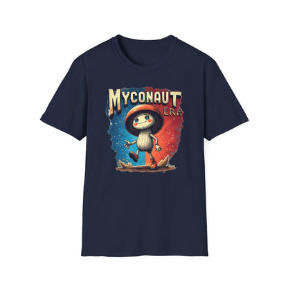 Myconaut Era, Cosmic Adventure T-Shirt, Myconaut Graphic Tee, Unisex Space Shirt, Gift for Gamers, Fun Vintage Style Tee - Psychonaut Swag