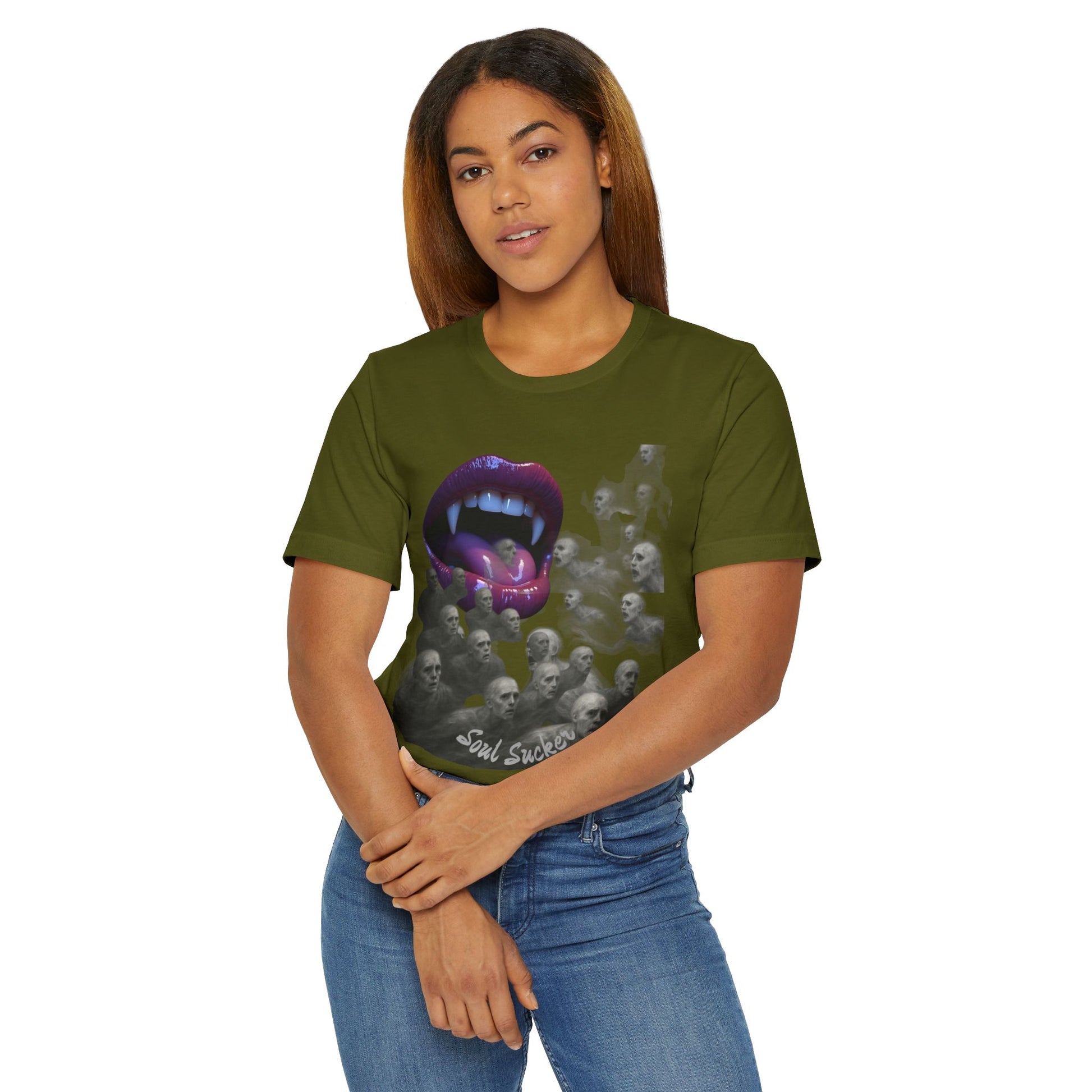 Soul Sucker, Unisex Jersey T-Shirt - Psychonaut Swag
