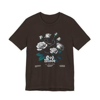 Rose and Snake Graphic Tee – Gothic Floral Vintage Shirt