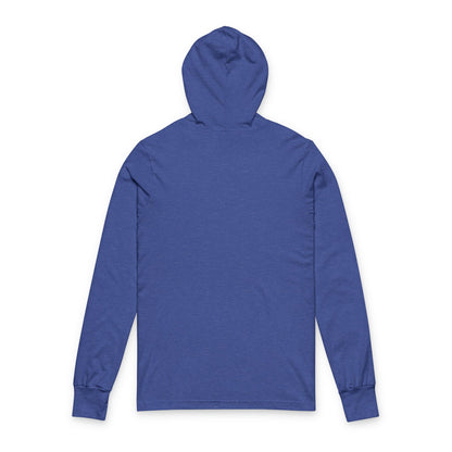 Psychonaut swag small biz, Hooded Long Sleeve Tee, Casual Layering, Everyday Wear, Gift for Friends, Outdoor Adventures, Stylish Hooded Shirt