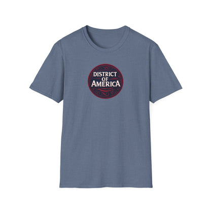 District of America, Washington DA, Unisex Softstyle T-Shirt - Psychonaut Swag